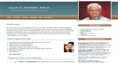 Desktop Screenshot of alanfisherphd.com